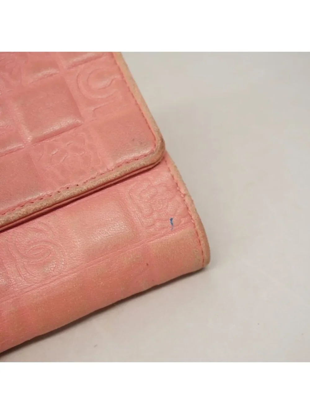 Chanel Wallet Icon Lambskin Pink Silver